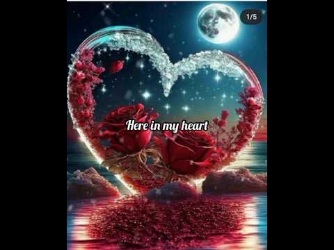 Here in my heart lyrics (Plus one) cover full cover on my channel❤ #cover #hereinmyheart