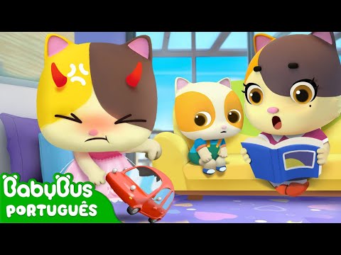 Capa de Não Sinta Ciúmes de Seu Irmãozinho | Nossos Sentimentos | Desenho Infantil | BabyBus Português