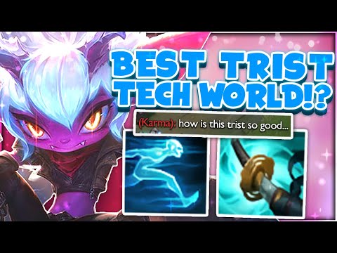 How This GHOST Tristana 1v9's EVERYGAME! 👻 | Voyboy