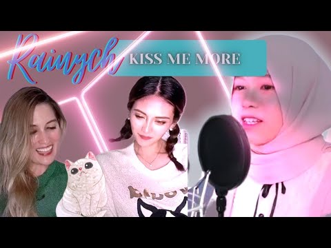 First time ever reacting to Rainych ‘s cover of “Kiss me more” Japanese version | She’s so adorable!