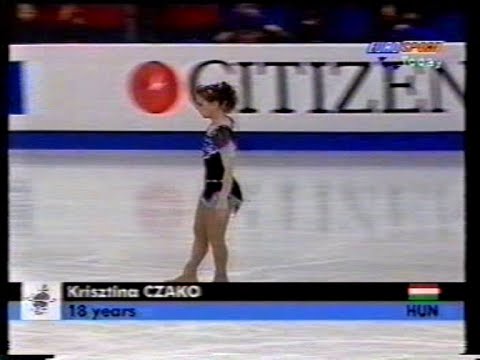 Krisztina Czakó HUN - 1997 World Figure Skating Championships Short Program