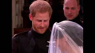 Prince Harry Tells Meghan She Looks Amazing During Royal Wedding