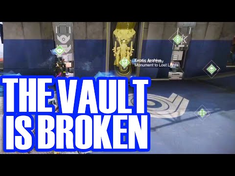 BUNGIE BROKE THE VAULT - Destiny 2