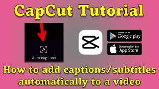 Download the video "How to create English Subtitle using Auto Captions | CapCut Tutorial | Android or iPhone"