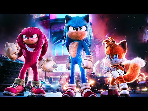 All the Best "Team Sonic" Moments from Sonic 1 + 2 + 3 | All Sonic New Characters ⚡ 4K