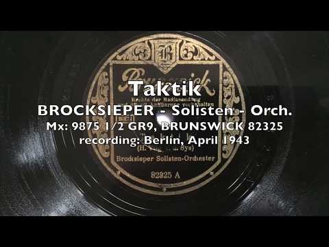 Taktik - BROCKSIEPER - Solisten-Orchester
