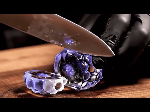 30 Minutes of AI ASMR Glass Cutting to Help You Fall Asleep
