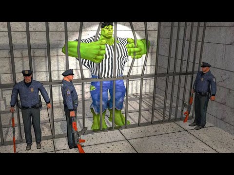 Incredible Monster Hero Prison Escape | Incredible Monster Hero Prison Break Story - GamePlay
