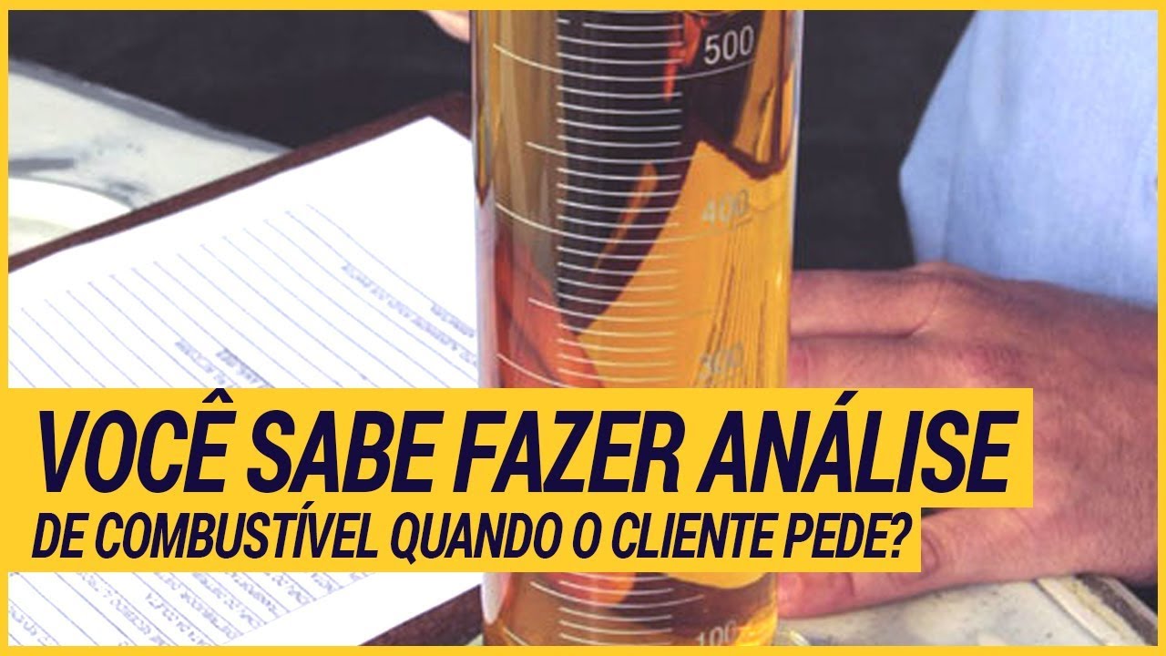 Seu frentista sabe ANALISAR um combustível?