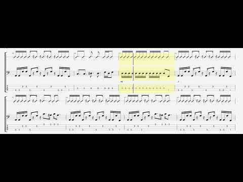 100% No Bass The Knack  - My Sharona Bass Tab Backing Track Play Along