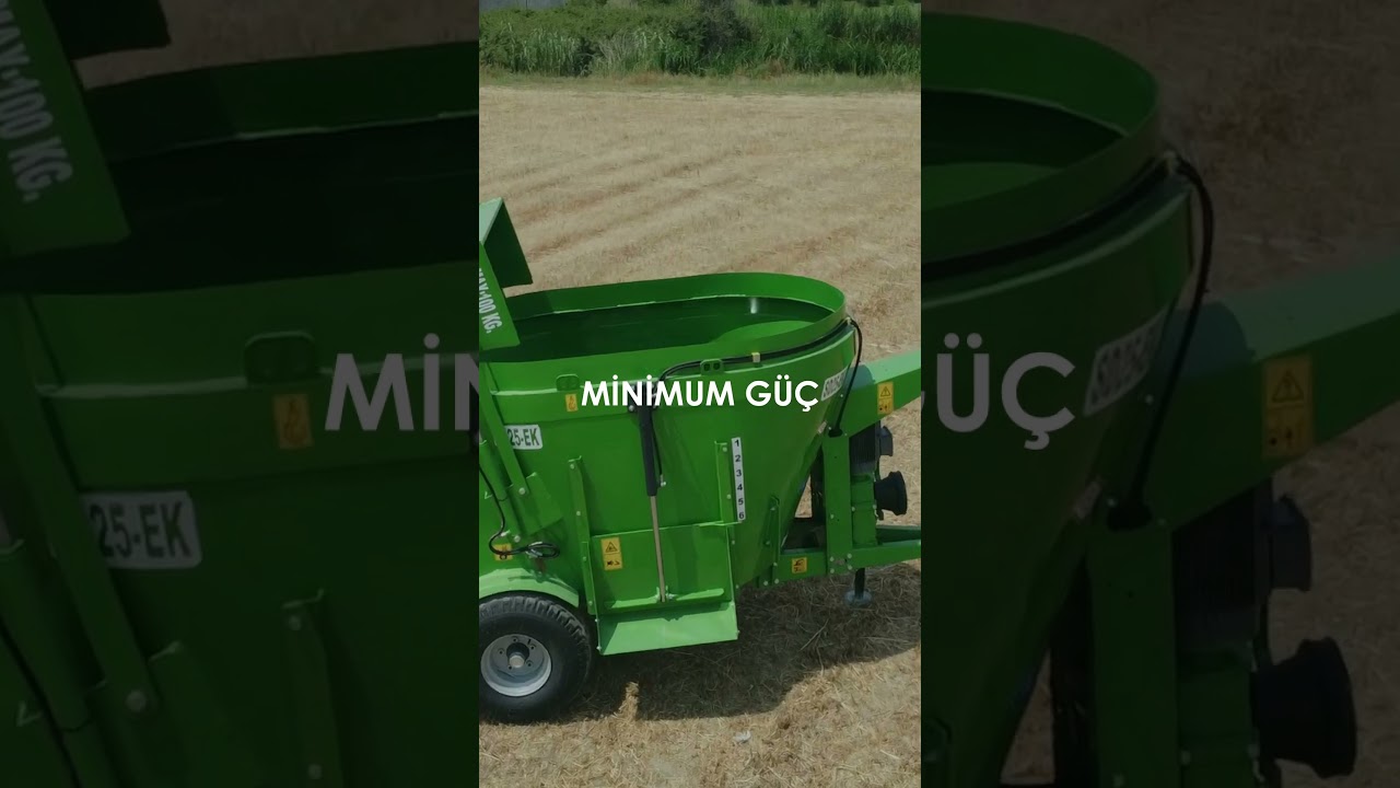 Dikey 2,5 m³ yem karma