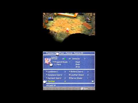Final Fantasy III DS Walkthrough Part 26 - Dwarven Hollows and Tokkul