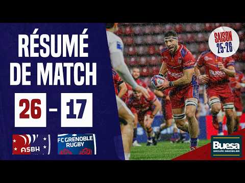 𝗔𝗦𝗕𝗛 𝘃𝘀 𝗚𝗥𝗘𝗡𝗢𝗕𝗟𝗘 - 𝗟𝗲 𝗿𝗲́𝘀𝘂𝗺𝗲́ 𝗱𝘂 𝗺𝗮𝘁𝗰𝗵