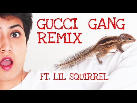 Gucci Gang Ft Lil Squirrel | Straight Off The Desk | Siri | Official Music Video