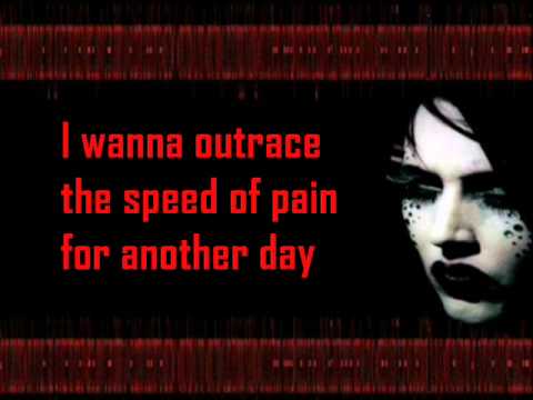 Marilyn Manson - The Speed of Pain (lyric)