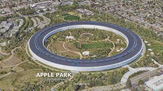 Spaceship Campus - Apple Park Timelapse (2013-2023)