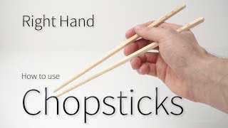 How to use Chopsticks Correctly  🍜