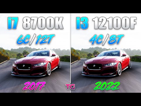 i3 12100F vs i7 8700K - 5 Years Difference