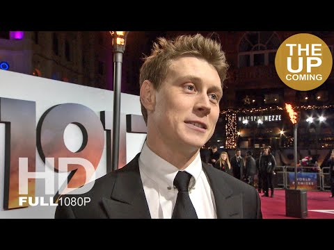 George Mackay 1917 interview at premiere