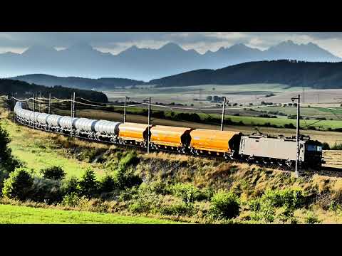 Train with NACCO tank cars straight from the factory coming from Poprad SK