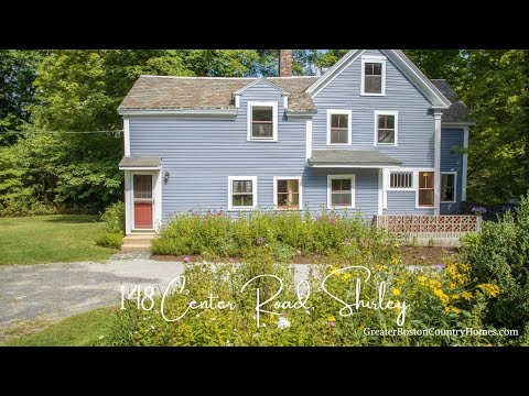 Shirley MA Home for Sale: 148 Center Road