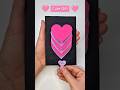 Cute Gift Idea Heart Waterfall Card For Valentine S Day DIY Craft I LOVE YOU Pop Up Card