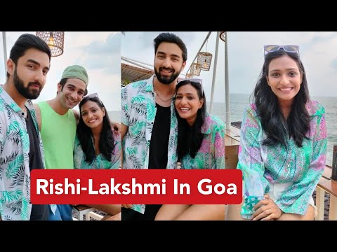 Rohit Suchanti & Aishwarya Khare In Goa | Bhagya Lakshmi's Rishi Lakshmi In Goa | 