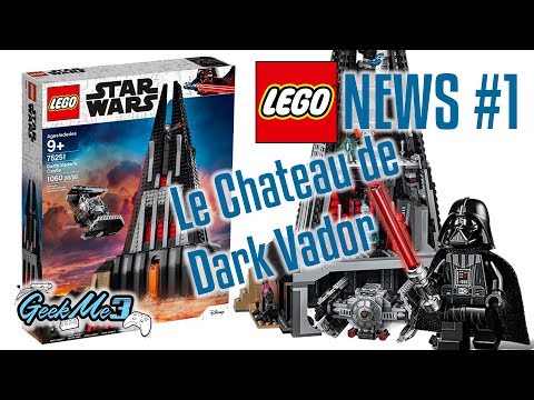 Vidéo LEGO Star Wars 75251 : Le château de Dark Vador