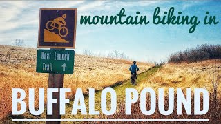 preview picture of video 'Mountain Biking Buffalo Pound in Moose Jaw Saskatchewan'