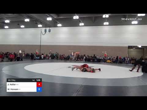 60 Lbs Rr Rnd 1 - Jaylee Keller, MO Vs Whitney Hensen, MI