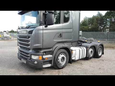 SCANIA R450 (SCR) **Eu-6** HIGHLINE 6x2 TRACTOR UNIT 2014 EU14 KVZ