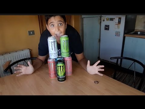 assaggio tutte le monster PT  2   GIORNO 2 | FEDE56