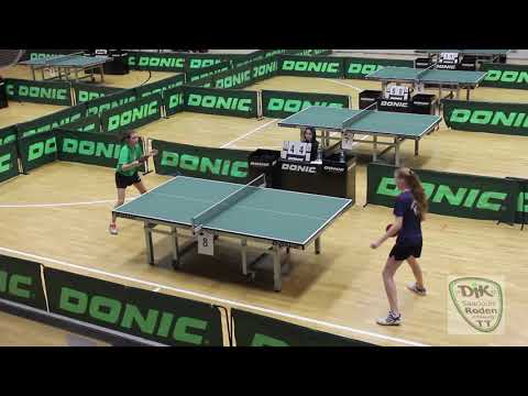 41. DKT - Schülerinnen Einzel A Finale - Federkeil vs. Morres - Drei Königs Turnier 2019 DJK Roden