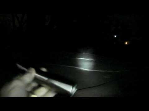 LED comparison (A15, A25, HL7, LED Lenser T7 and 3-D Cell Mag-Lite)