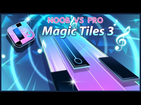 NOOB vs PRO - Magic Tiles 3 Game
