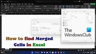 How to find Merged Cells in Excel