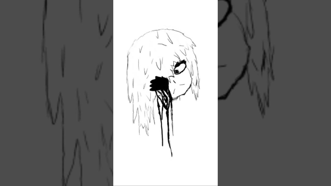 The bleeding eye (speed paint)#speedpaint #myart #art #digitalart #creepy