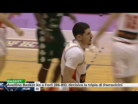 Avellino Basket ko a Forlì (86-85): decisiva la tripla di Parravicini
