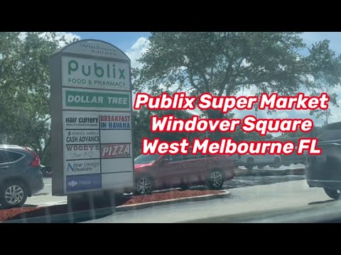 Supermercado Publix em Windover Square West Melbourne FL