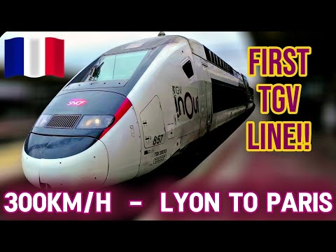 Fast, Futuristic, French: TGV History from LYON to PARIS - SNCF Euroduplex
