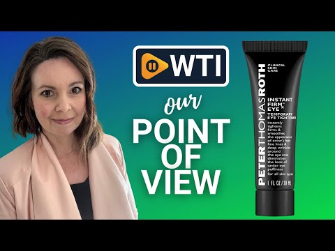 Peter Thomas Roth Eye Tightener Serum - WTI product video review
