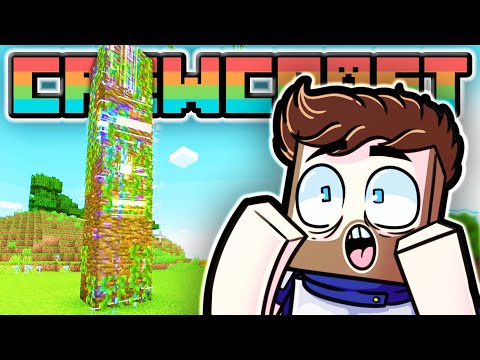 A Very Glitched Tree! - MODDED CREWCRAFT Season 2 Episode 4! (Minecraft Gameplay)