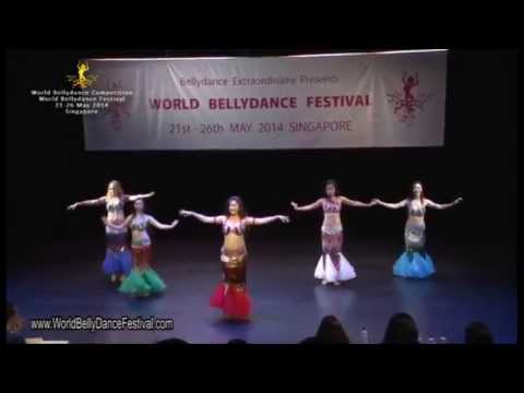 WBDF Competition 2014 Oriental Troupe 1st Runnerup - Drum Solo (BE)