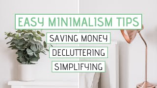 10 Tiny Steps Towards Minimalism in 2023 | Saving Money, Decluttering, Simplifying