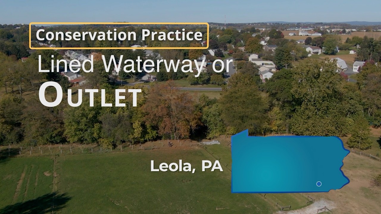Lined Waterway or Outlet