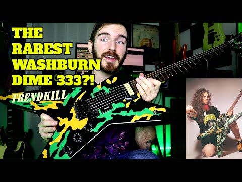 RESTORING THE RAREST WASHBURN DIMEBAG 333 SIGNATURE GUITAR!? -Washburn Trendkill 333