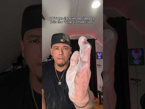 Me if I ever decided to join a slap competion… 😂 #Dpeezy2099 #Bussin #Slapbattles
