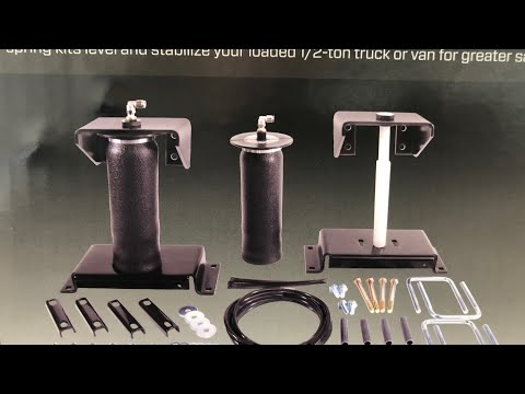 Air Lift Part #59518 Ride Control Air Bag Kit Install on a Chevy/GMC Suburban