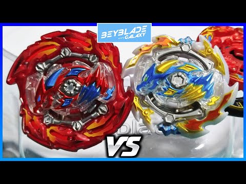 FLARE DRAGON .Ar.Pl SEN vs ACE/GRAND/ROCK DRAGON .St.Ch ZAN - Beyblade Burst