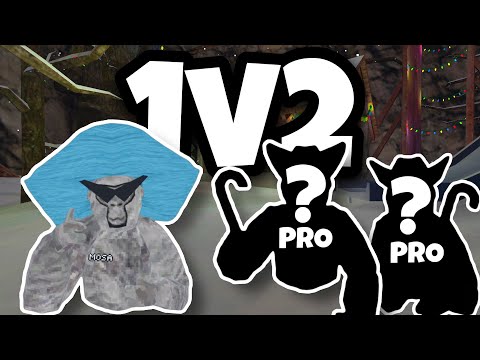 So I 1v2'd a PRO Team (Gorilla Tag VR)
